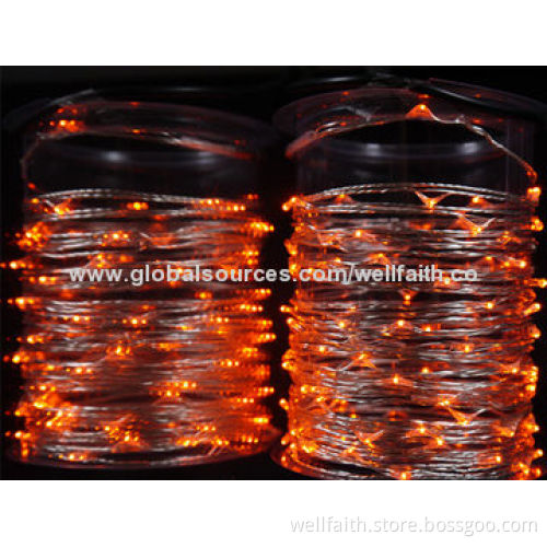 Waterproof Flexible LED Copper Silver Rice String Light, 110/220V Voltage, 2, 5, 10, 20, 30m Length